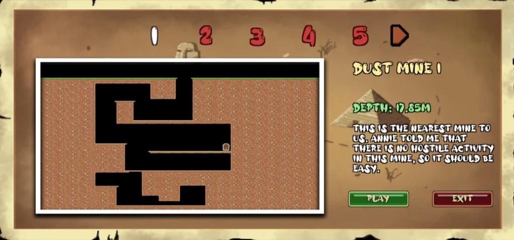 Hailey's Treasure Adventure Older version map